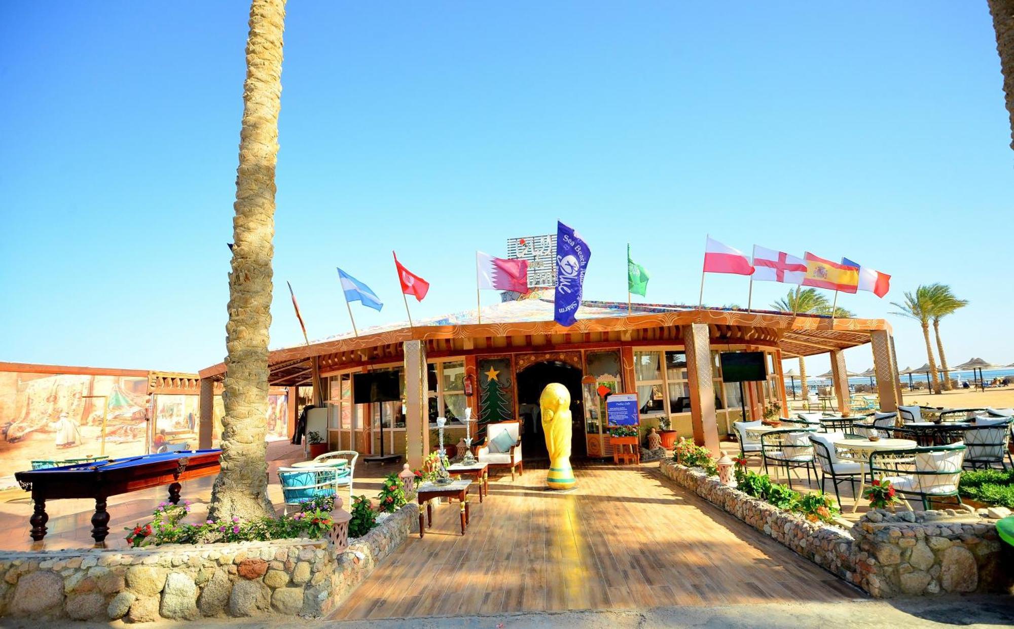 Sea Beach Aqua Park Resort Sharm El Sheikk Exterior foto